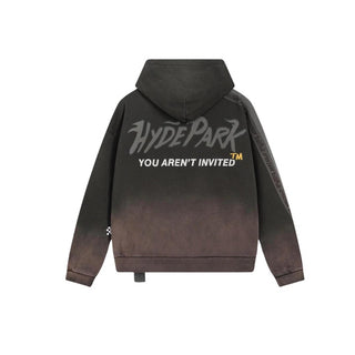 Hyde Park Race To The Top Hoodie - Off Black