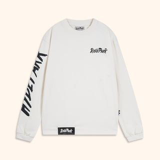 Hyde Park Start Your Engines Long Sleeve - White