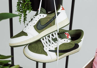 Jordan 1 Retro Low OG SP Travis Scott Medium Olive: A Perfect Blend of Streetwear and Luxury