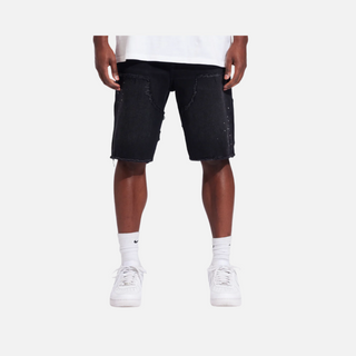 Crysp Denim SILAS SHORT-Washed Black