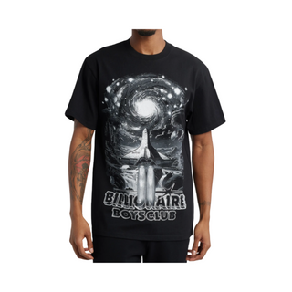 Billionaire Boys Club Gray Horizon Knit Tee