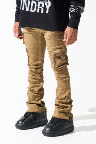 Serenede ''Cinnamon'' Cargo Stacked Jeans