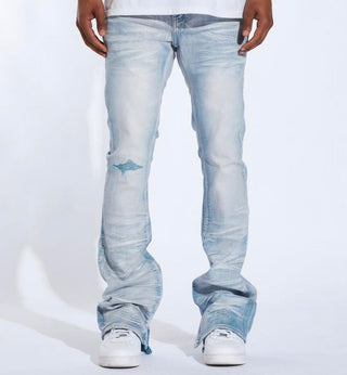 Crysp Denim ARCH STACKED MARBLE WASH