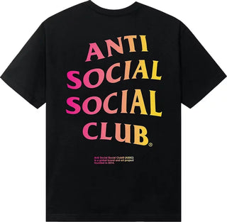 Anti Social Social Club Tee Indoglo Tee Black