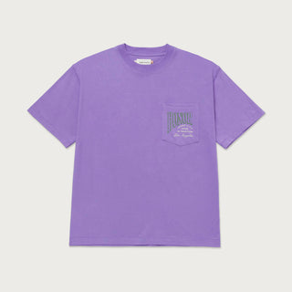 HONOR THE GIFT Cigar Label Tee Purple