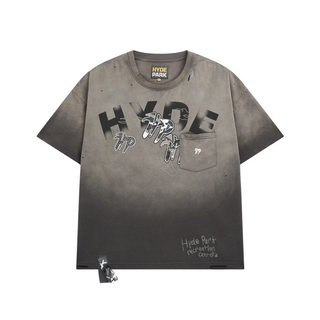 Hyde Park Split Pocket Tee - Gray
