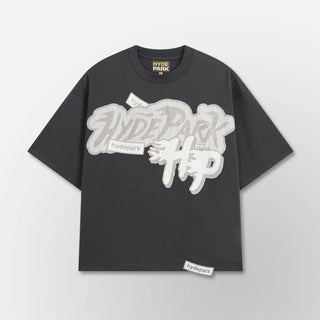 Hyde Park Monochrome Tee - Black