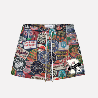 Ryoko Rain Patch Collections Shorts