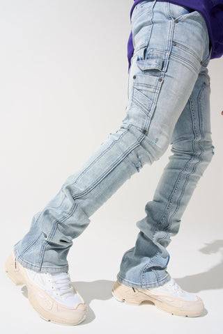 Serenede "Sky'' Stacked Jeans - Serenede "Sky'' Stacked Jeans - undefined 0552221340