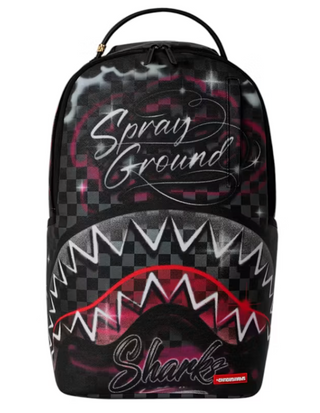 SprayGround Airbrushed Shark Backpack