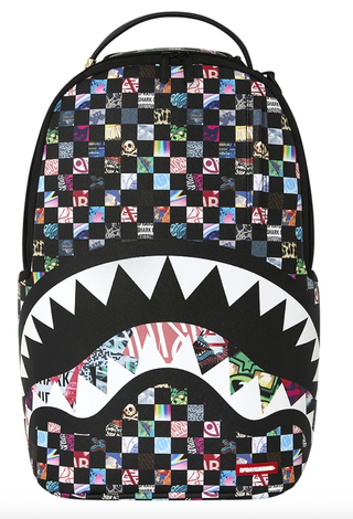 SprayGround Crazy Check Backpack