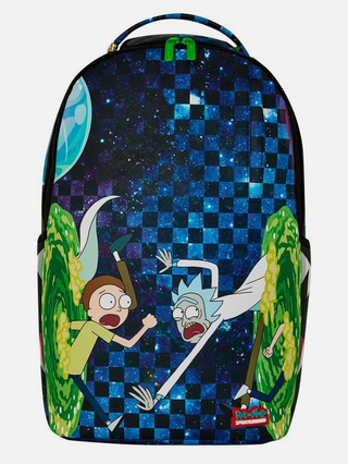 SprayGround Rick And Morty Portal Jumping Backpack