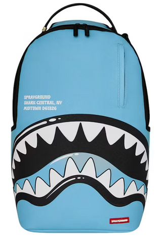 SprayGround Shark Central Bubbly Blue Backpack