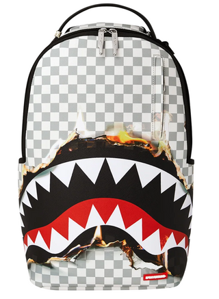 SprayGround Check Melt Backpack