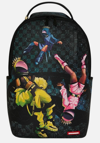 SprayGround Gal-Axies Floaty Fit Check Backpack