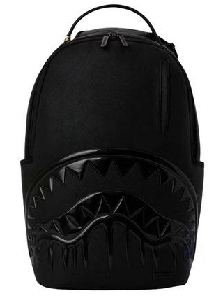 SprayGround Blacked Out Metallic Drip Backpack