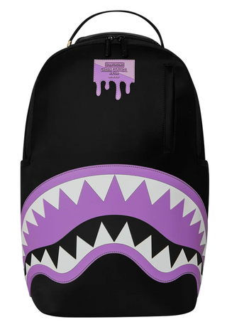 SprayGround Shark Central Light Purple Backpack