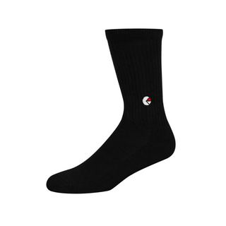 Ethika Crew Sock Blk - WHR Logo