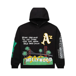 Homme Femme Cali to NYC Hoodie Blue